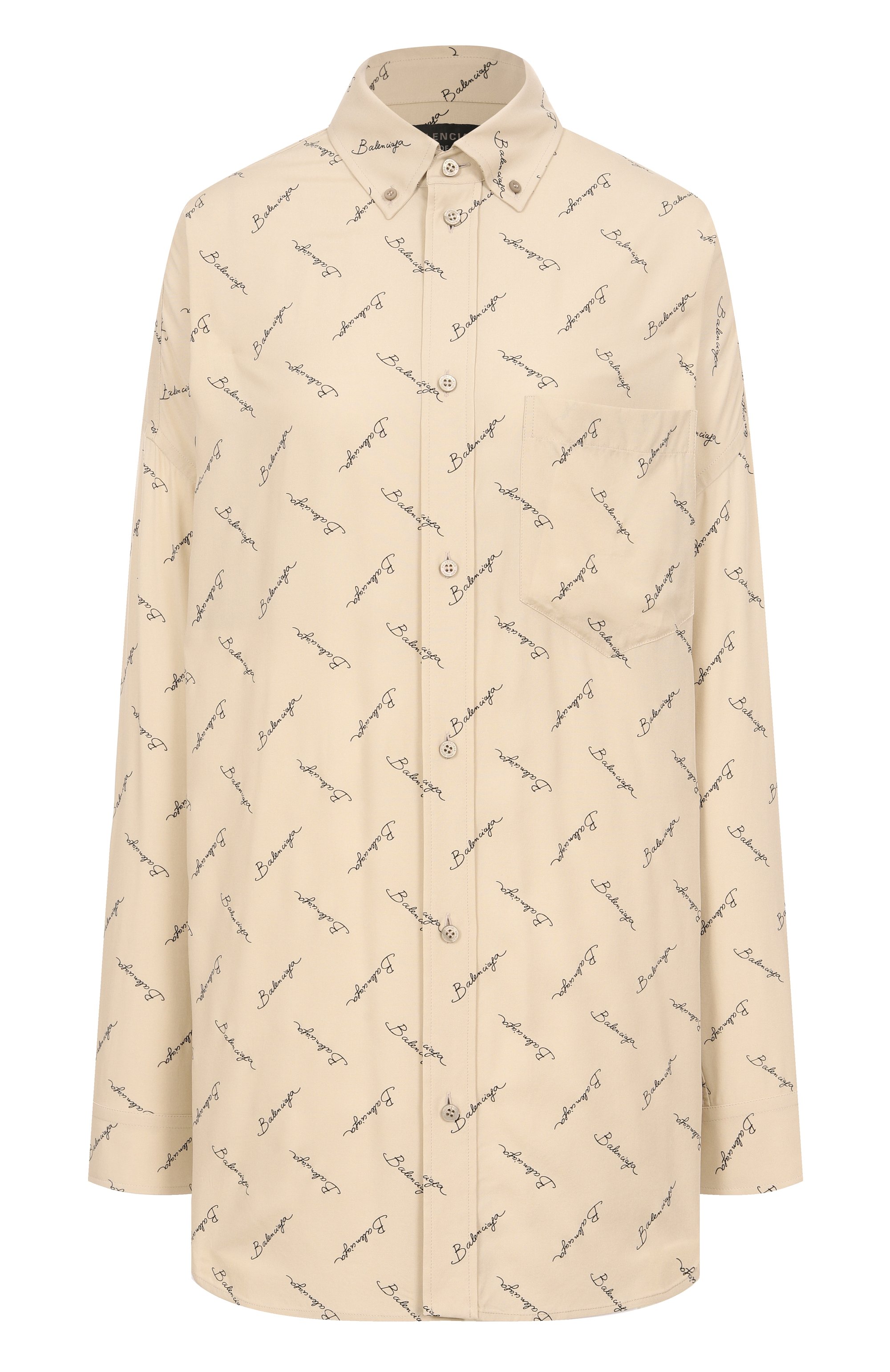 Рубашка из вискозы BALENCIAGA, арт. 773300/TRLB1, фото 1