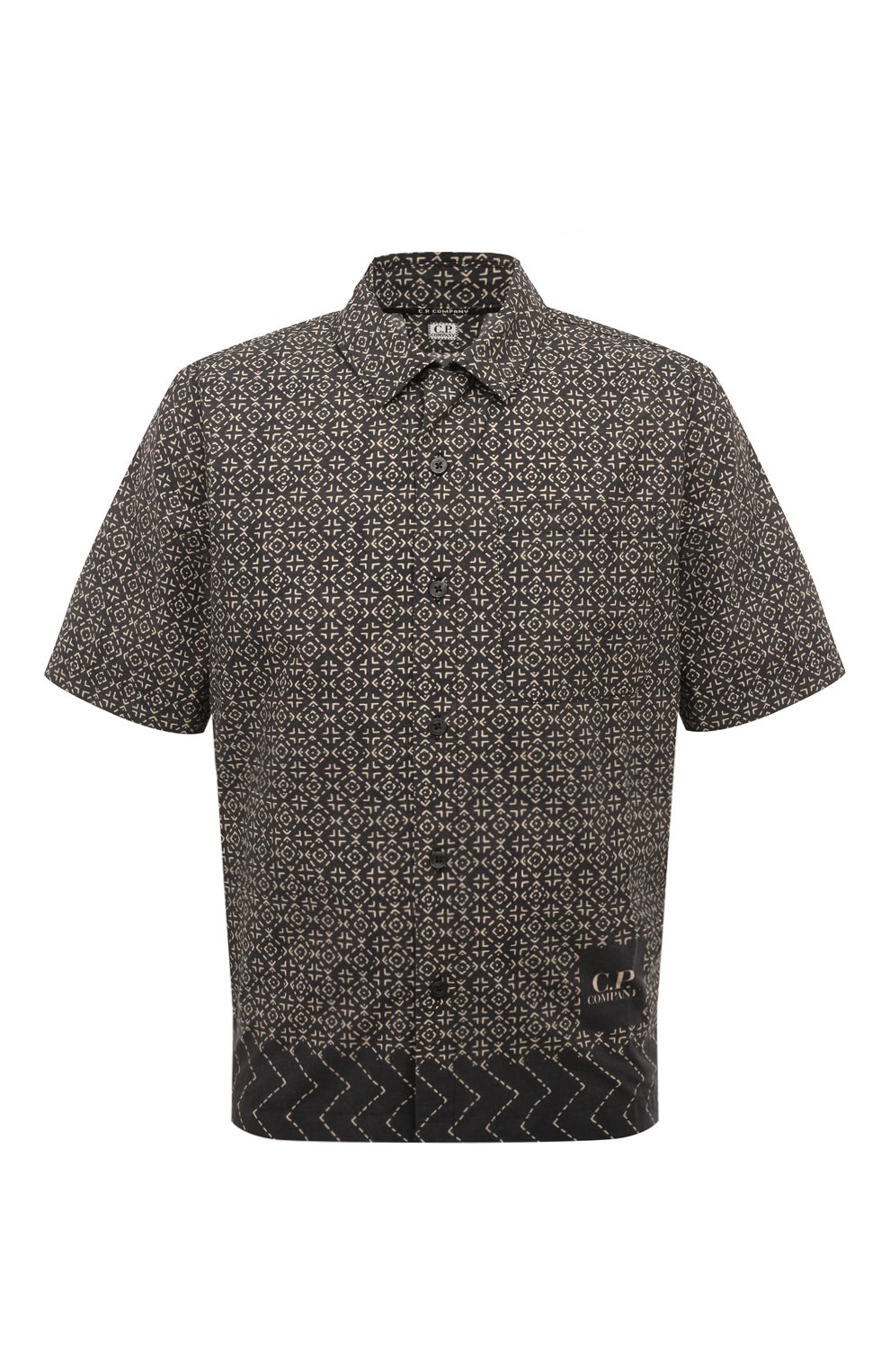 Хлопковая рубашка C.P. COMPANY, арт. 16CMSH280A110098P, фото 1