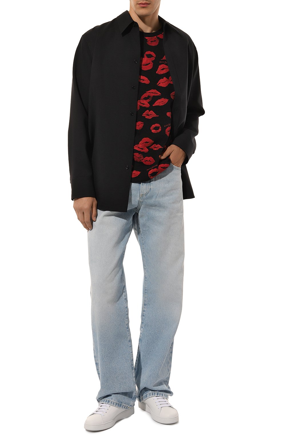 Хлопковая футболка BALMAIN, арт. DH0EG000/GE13, фото 2