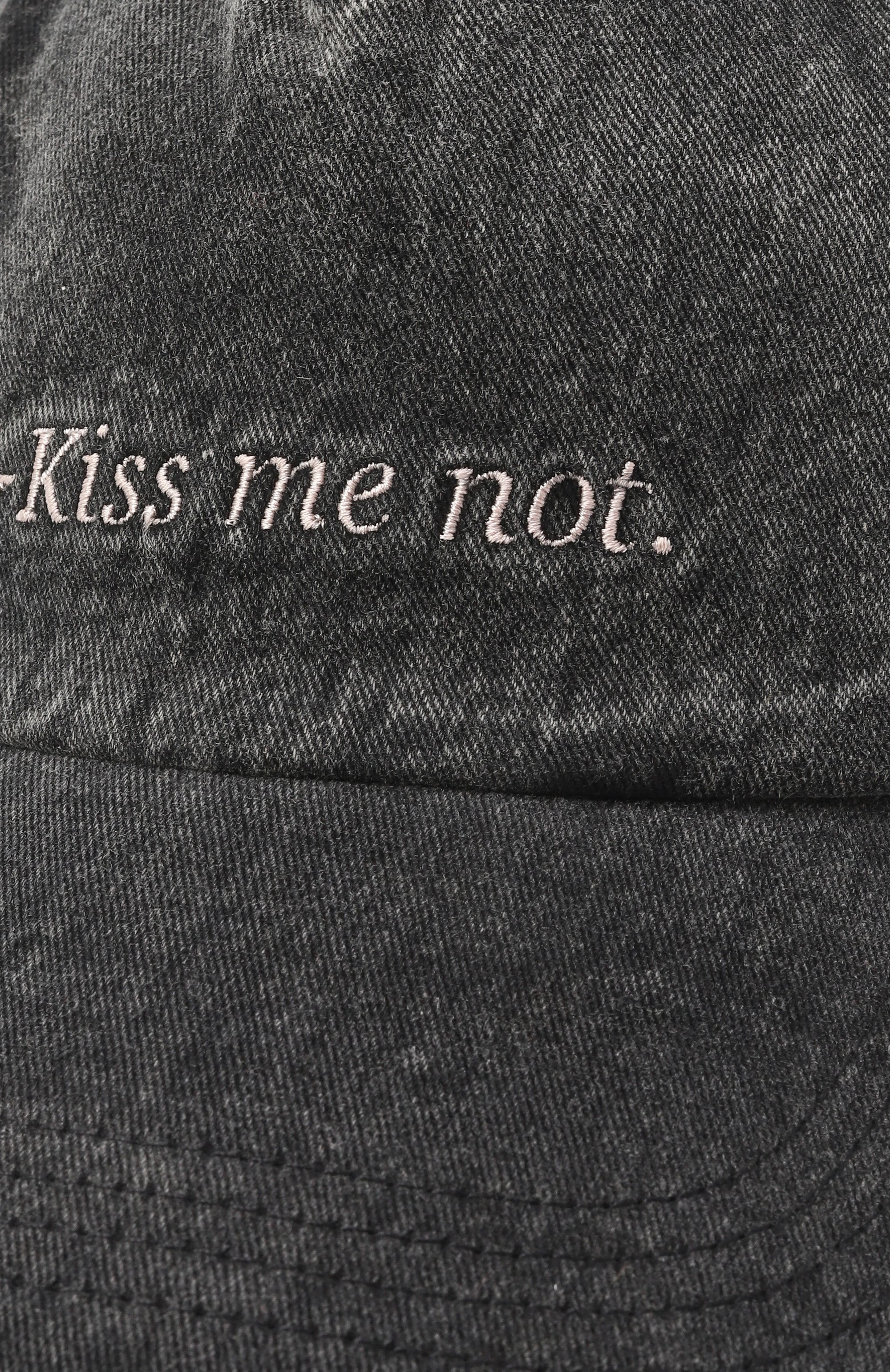 Джинсовая бейсболка HUGO темно-серого цвета по цене 5995 руб., арт. 50533420, фото 4 Джинсовая бейсболка HUGO, арт. 50533420, фото 4