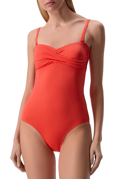 Слитный купальник SEA LEVEL оранжевого цвета по цене 18650 руб., арт. SL1037ECO, фото 2 Слитный купальник SEA LEVEL, арт. SL1037ECO, фото 2