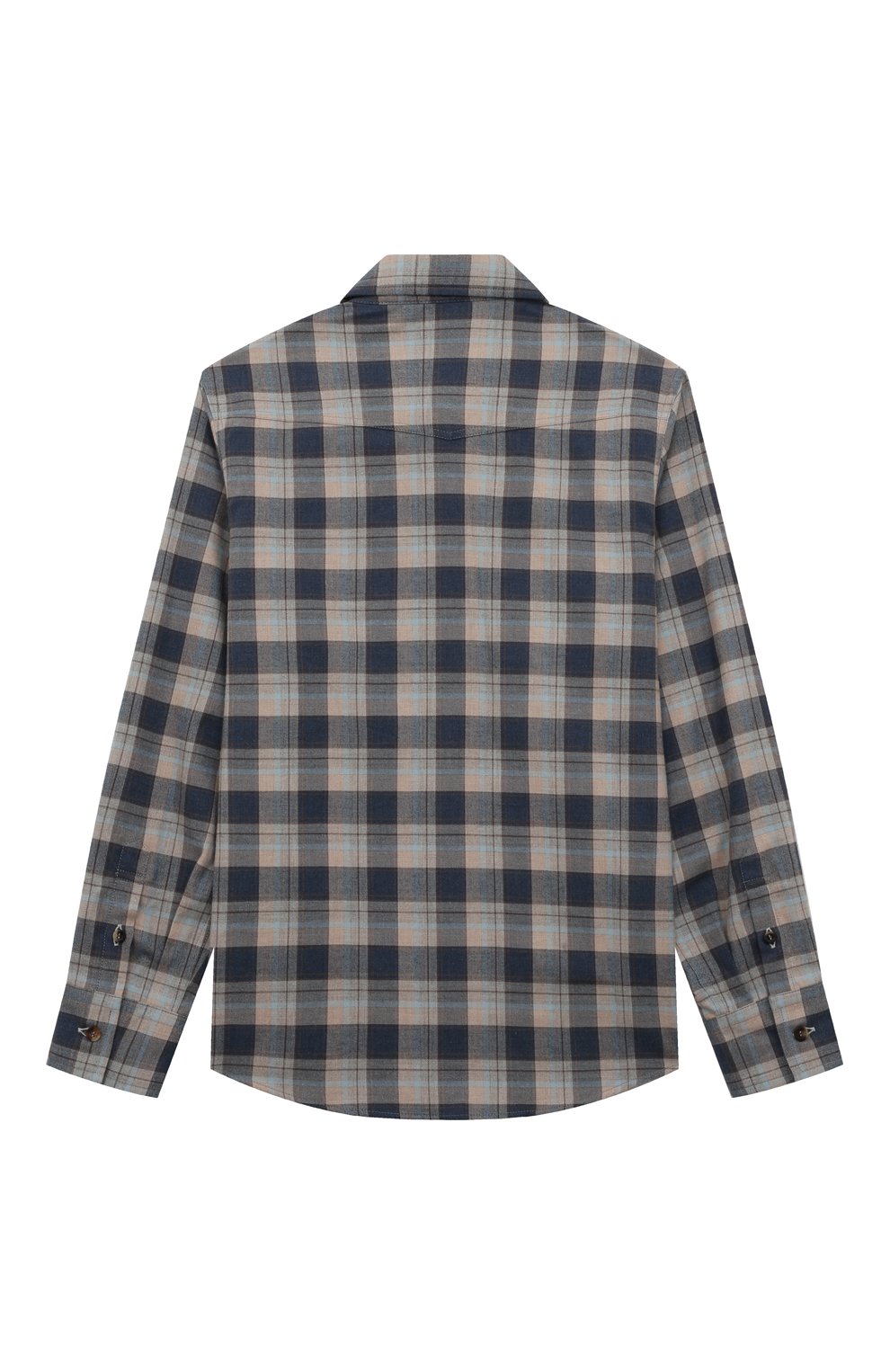 Хлопковая рубашка BRUNELLO CUCINELLI, арт. BB652C360C, фото 2