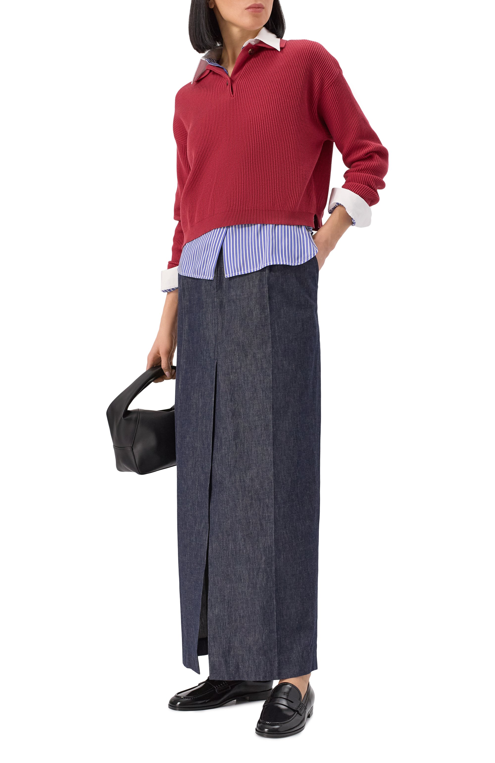 Джинсовая юбка BRUNELLO CUCINELLI, арт. MA782G3818, фото 2