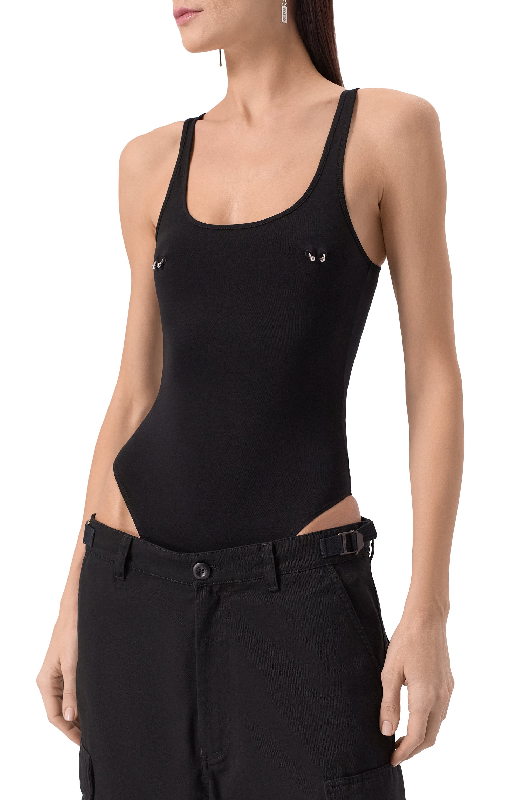 Хлопковое боди MUGLER, арт. 25P3B002736017, фото 3