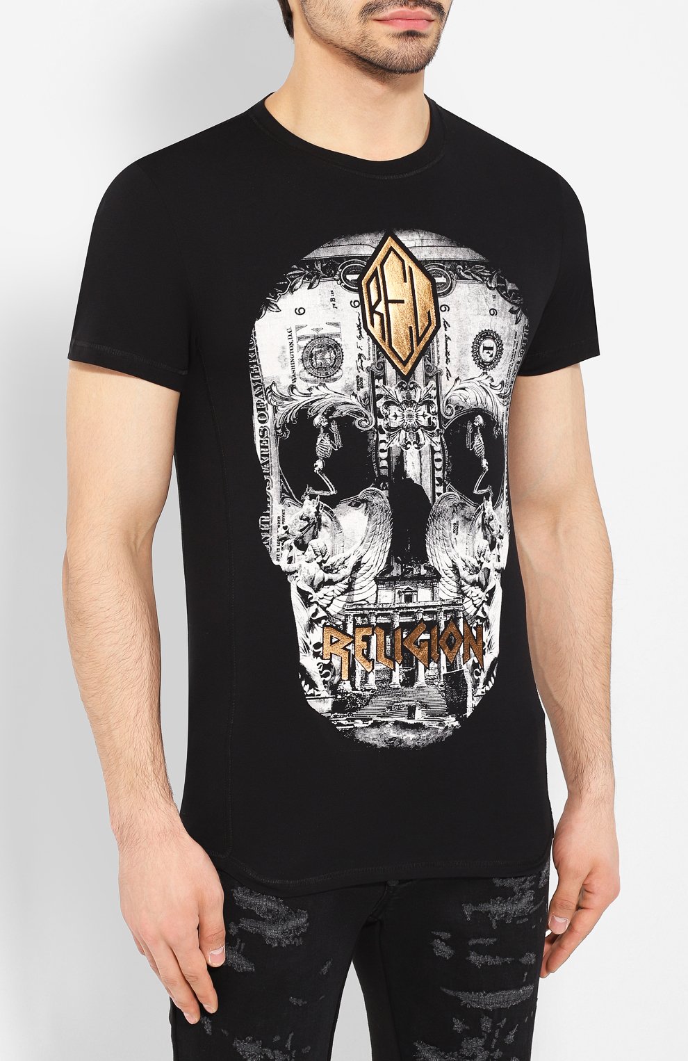 Хлопковая футболка RELIGION, арт. 49PPIG18, фото 3
