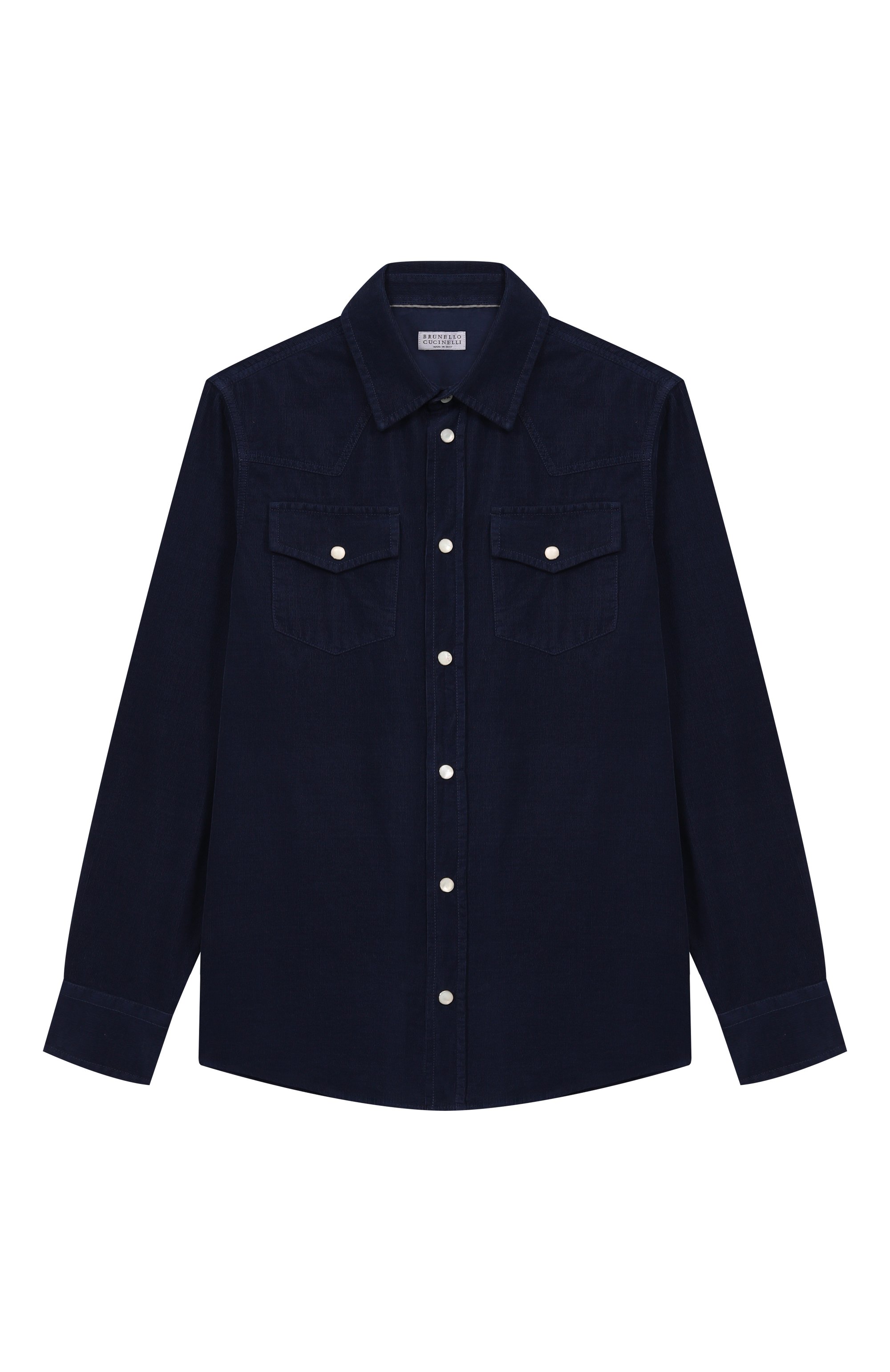 Вельветовая рубашка BRUNELLO CUCINELLI, арт. BL688C360C, фото 1