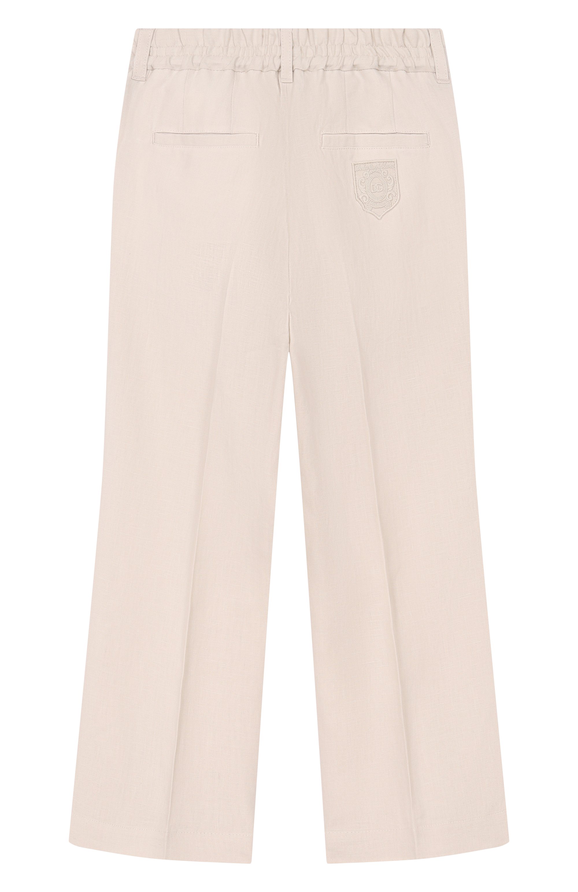 Льняные брюки DOLCE & GABBANA, арт. L44P73/FU4LH, фото 2