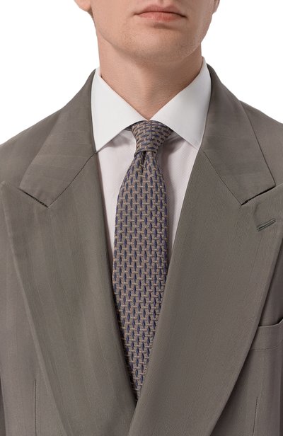 Шелковый галстук GIORGIO ARMANI, арт. GM000800/TE22432, фото 2