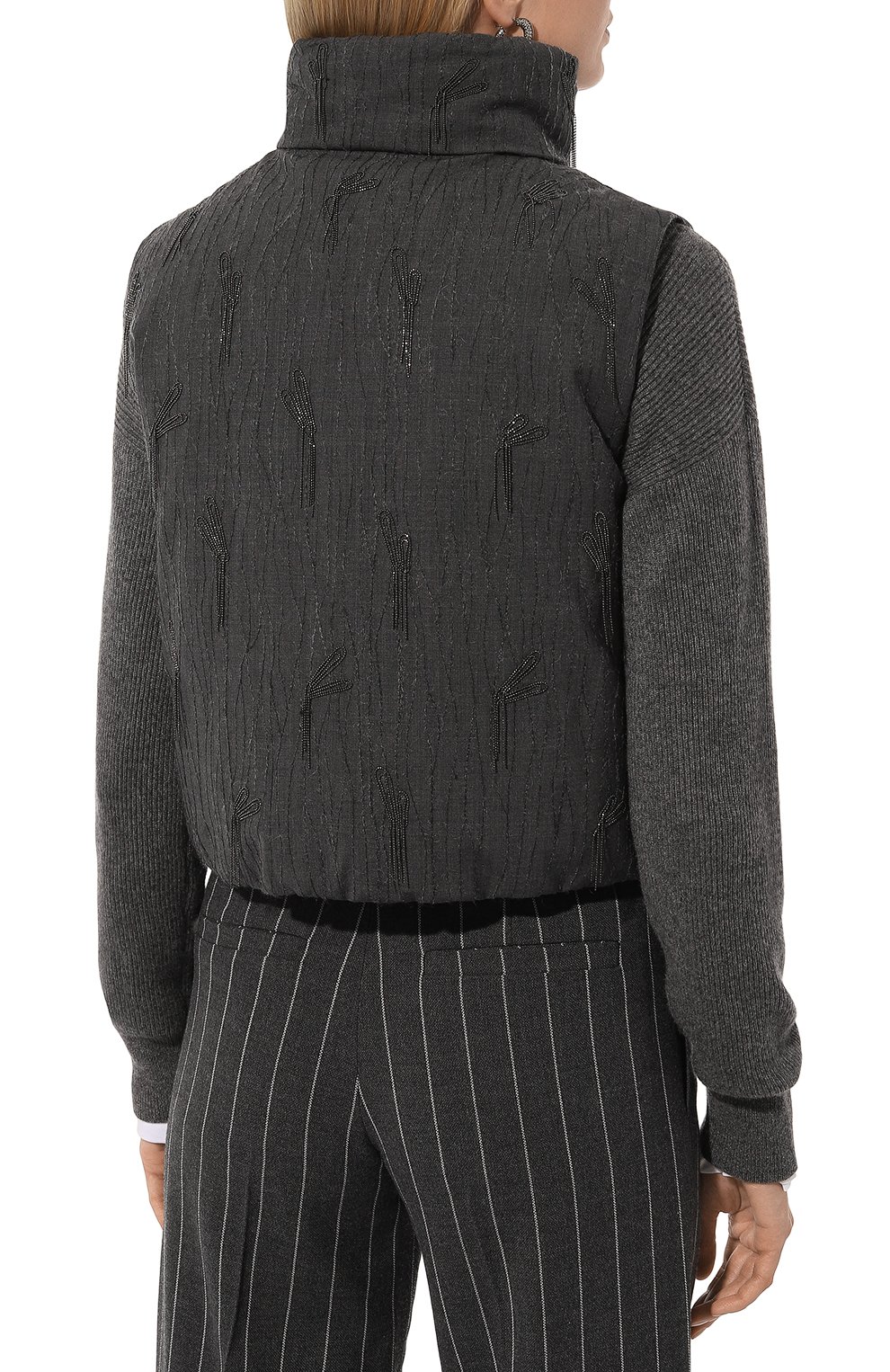 Пуховый жилет BRUNELLO CUCINELLI, арт. M0W077855P, фото 4