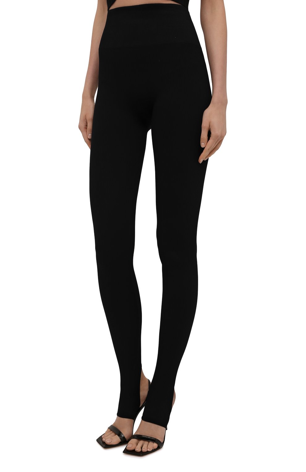 Легинсы ANDREADAMO черного цвета по цене 8305 руб., арт. ADFW21PA06032473, фото 3 Легинсы ANDREADAMO, арт. ADFW21PA06032473, фото 3