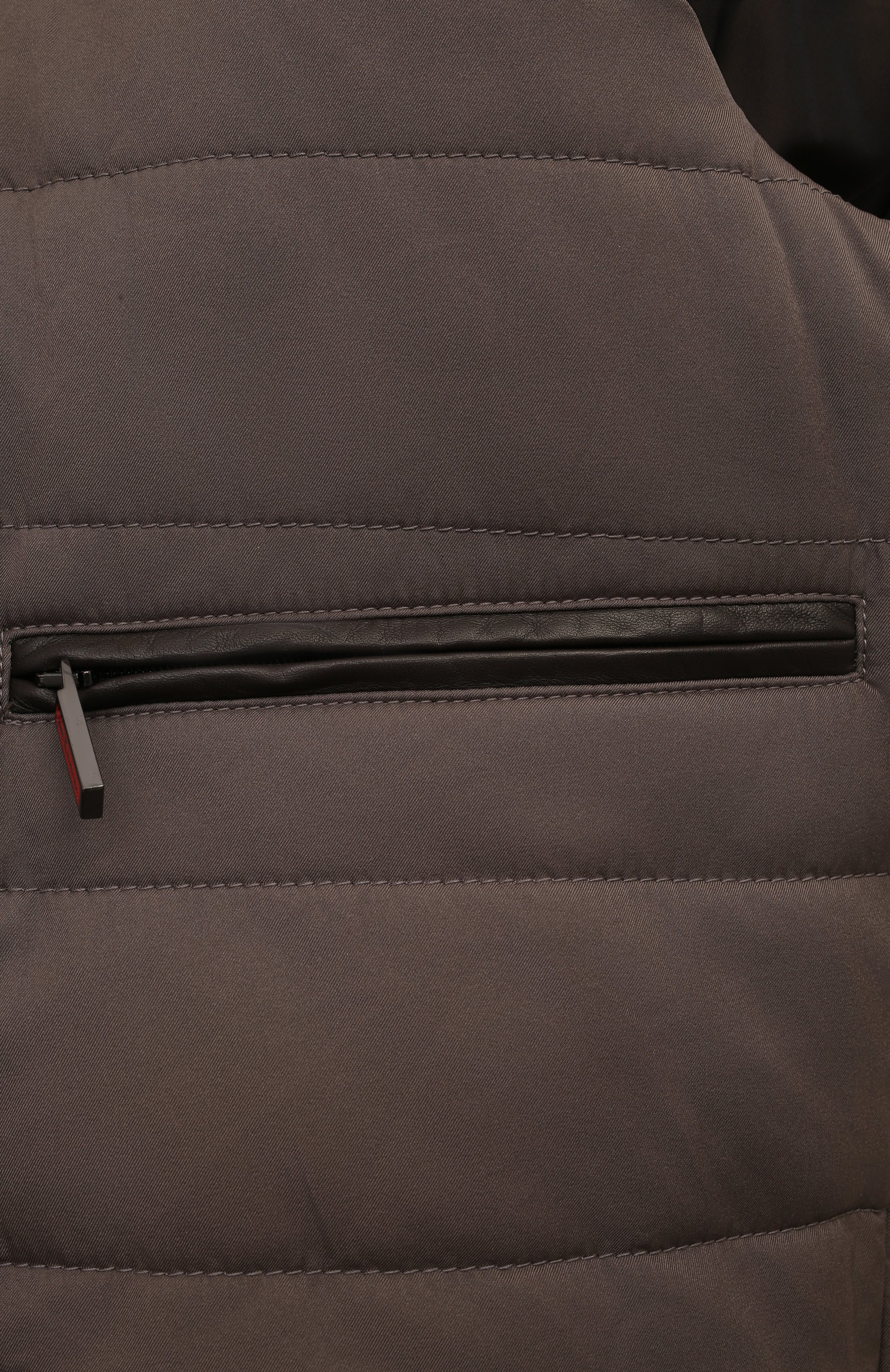 Кожаный бомбер KITON, арт. UW1935V0423F10, фото 6