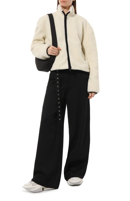 Текстильные кроссовки Unicorn Balmain AN0VF724KNLR Кремовый  AN0VF724KNLR Фото 2