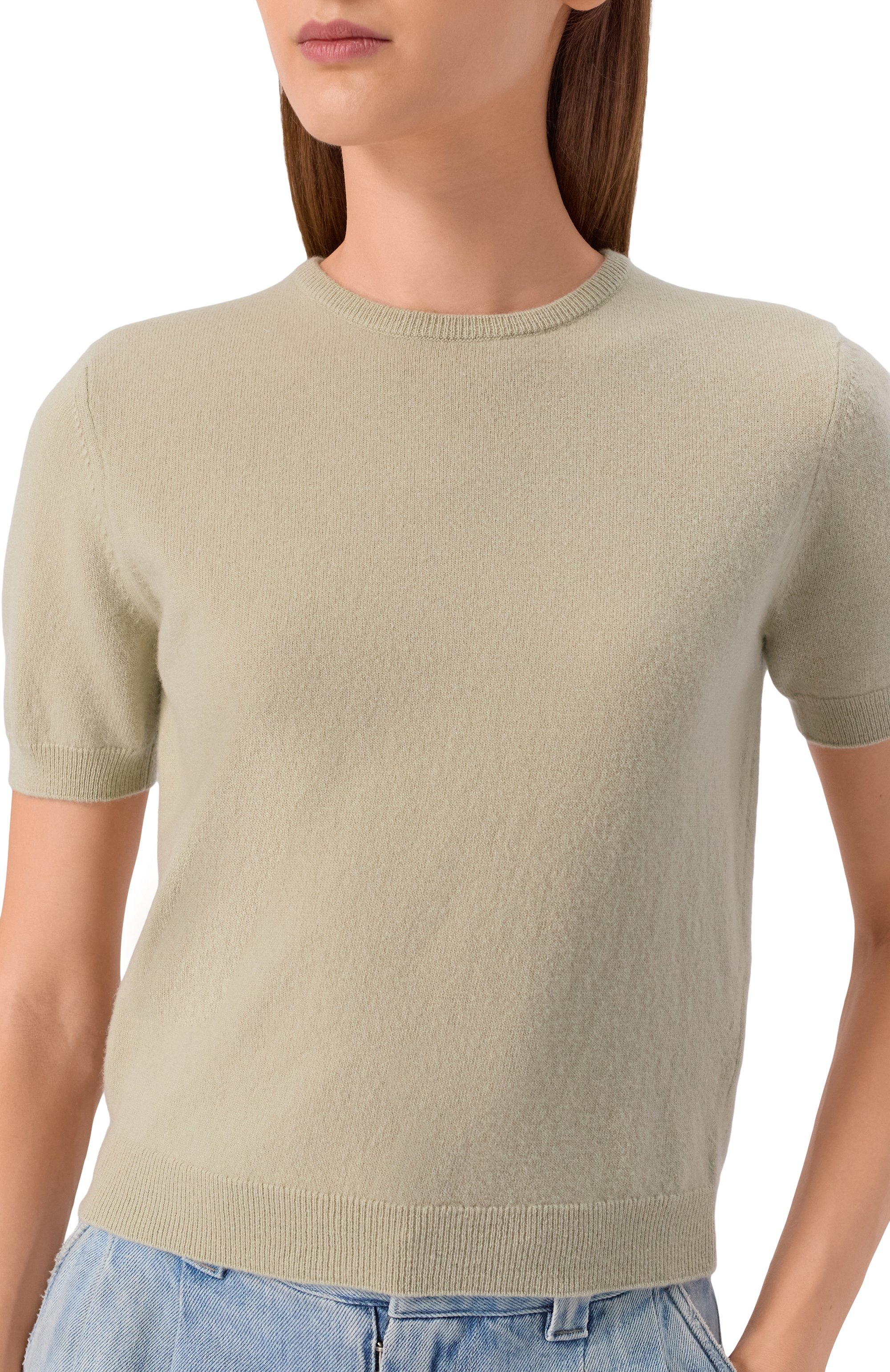 Шерстяной пуловер MAISON MARGIELA зеленого цвета по цене 75800 руб., арт. S51HL0022/M13144, фото 5 Шерстяной пуловер MAISON MARGIELA, арт. S51HL0022/M13144, фото 5