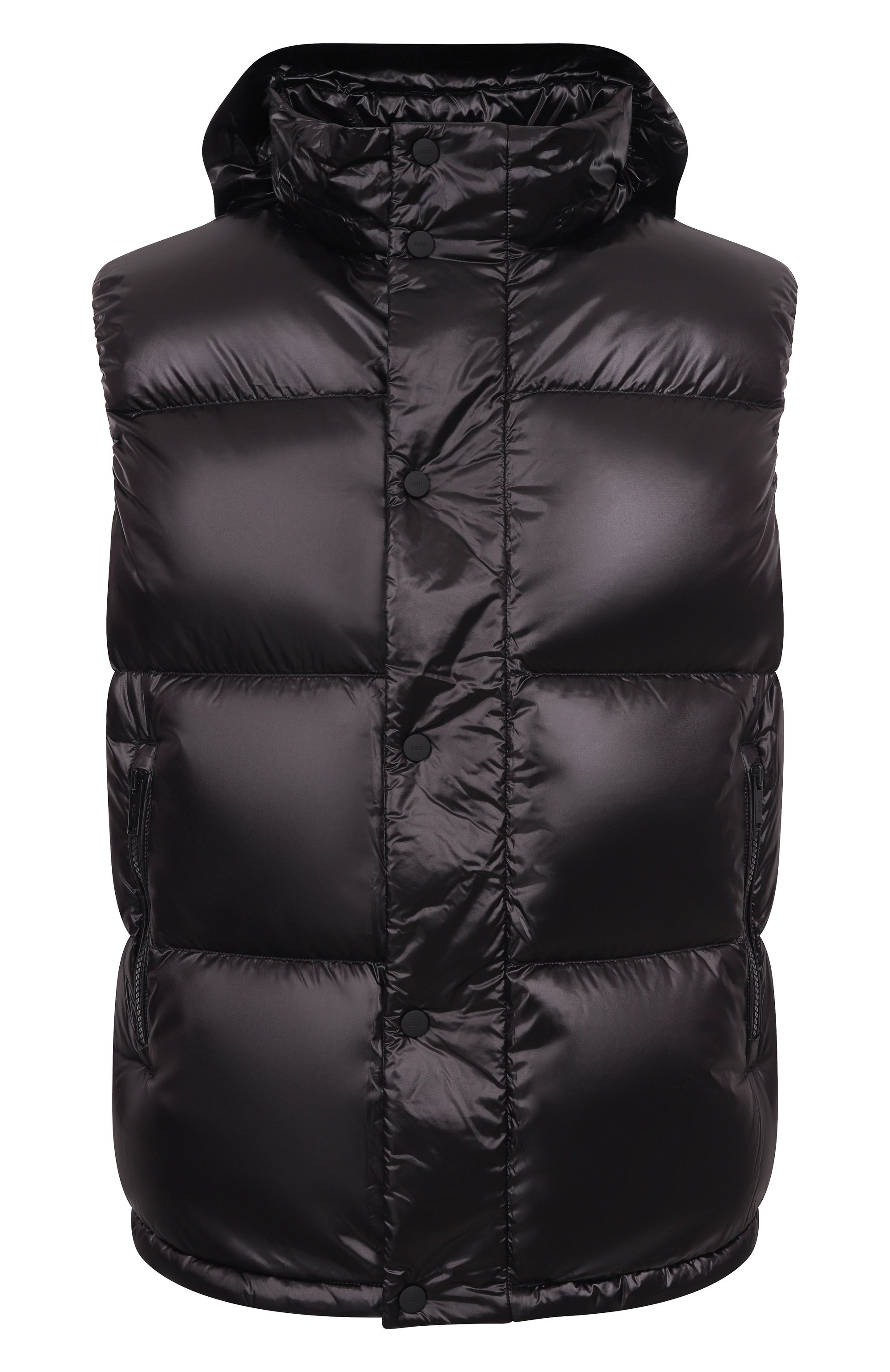 Пуховый жилет ADD черного цвета по цене 62350 руб., арт. 12AMH113, фото 1 Пуховый жилет ADD, арт. 12AMH113, фото 1