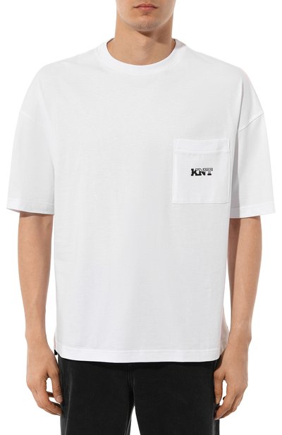 Хлопковая футболка KITON, арт. UMM047301, фото 3