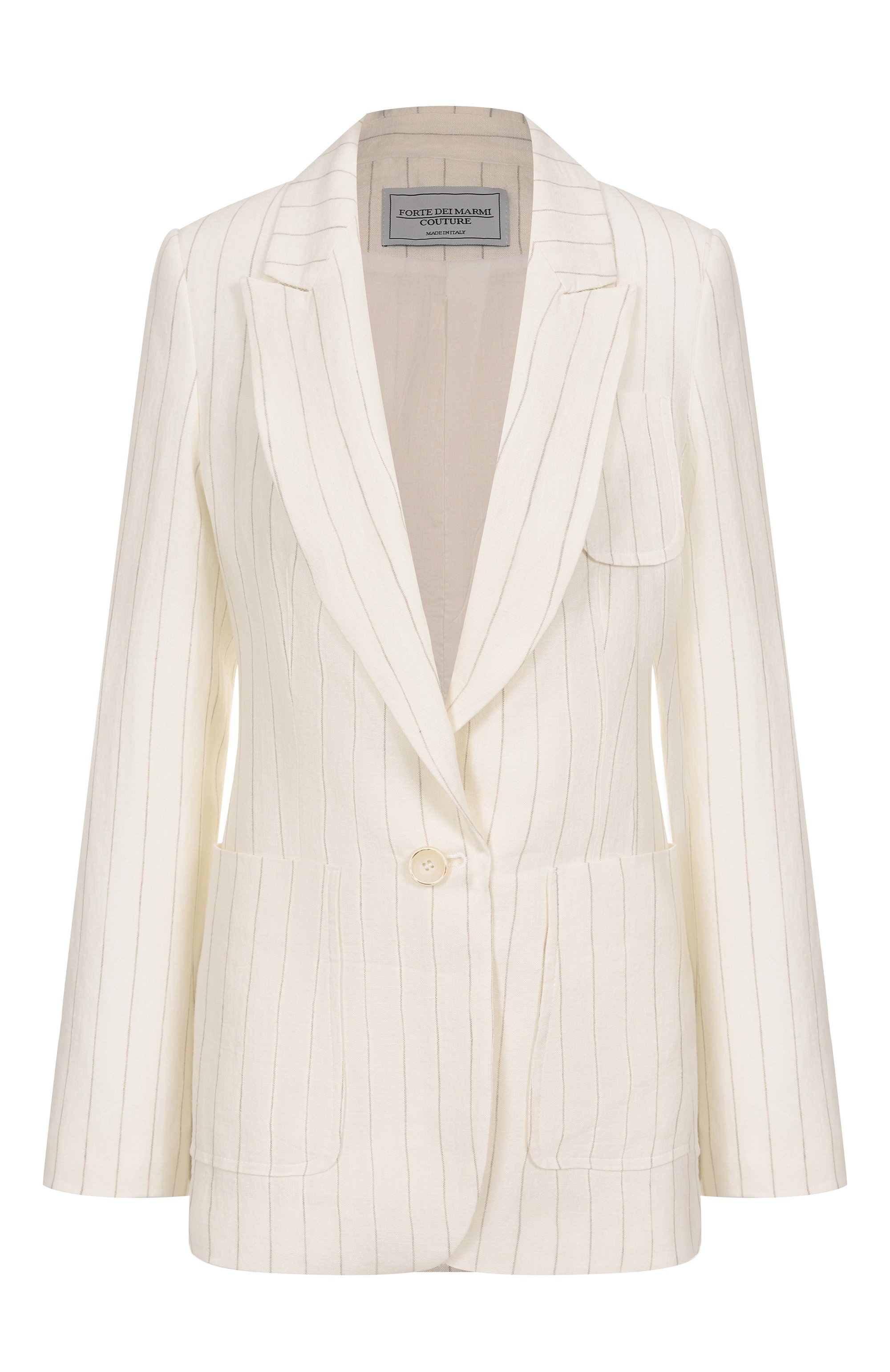 Льняной жакет FORTE DEI MARMI COUTURE, арт. 25SF5414, фото 1