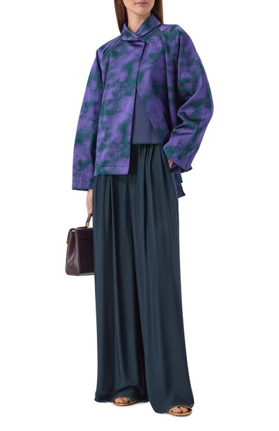 Брюки из вискозы и шелка GIORGIO ARMANI, арт. GW002794/AF25746, фото 2