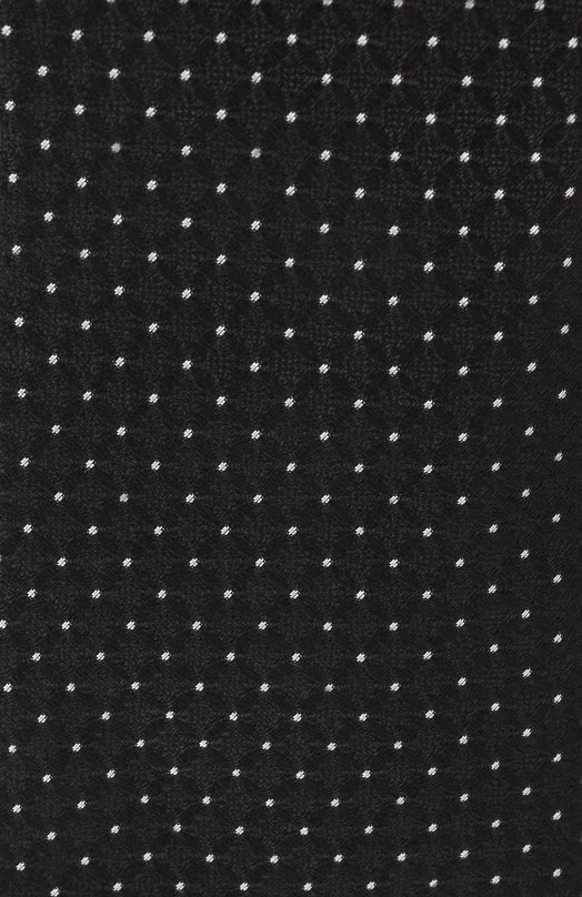 Шелковый галстук Canali 18/HJ04525 Чёрный  18/HJ04525 Фото 4