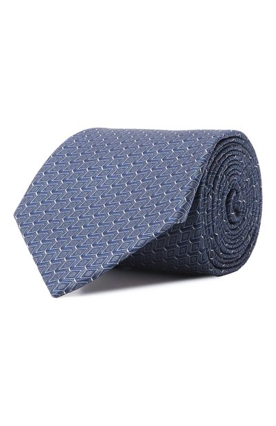 Мужской шелковый галстук CANALI, арт. 18/HJ04191