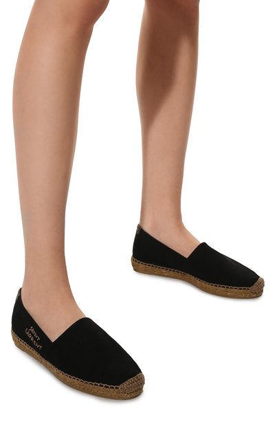 Текстильные эспадрильи espadrille SAINT LAURENT, арт. 605956/1P210, фото 3