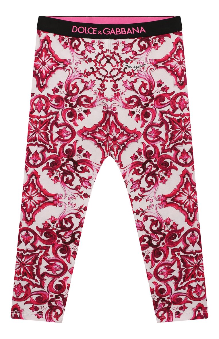 Хлопковые легинсы DOLCE & GABBANA, арт. L2JP5B/G7J7L, фото 1
