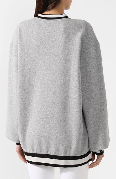Хлопковый свитшот DOLCE & GABBANA, арт. F9C85T/G7SVB, фото 4