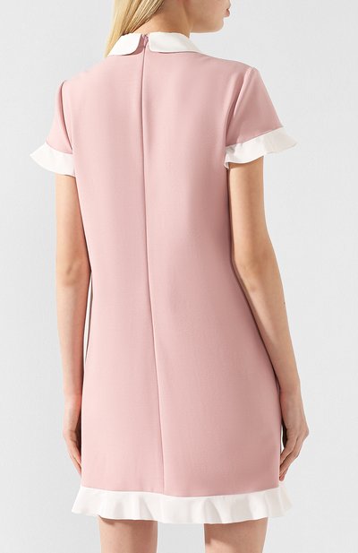 Мини-платье с оборкой REDVALENTINO, арт. RR3VAC80/3FT, фото 4
