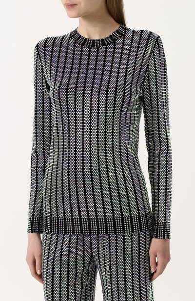 Пуловер с круглым вырезом и стразами GUCCI, арт. 501412/X9M91, фото 3