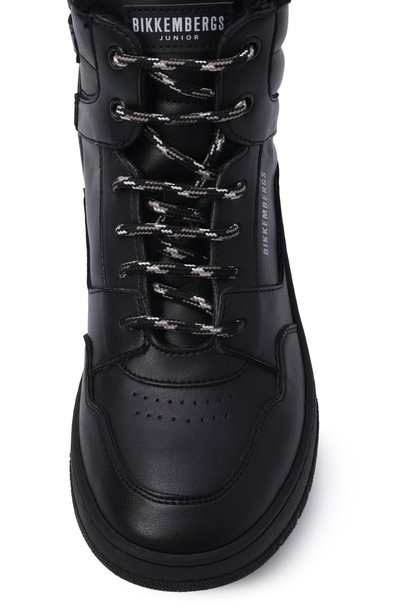 Утепленные ботинки DIRK BIKKEMBERGS черного цвета по цене 28450 руб., арт. K4B9-21967/0445_001, фото 4 Утепленные ботинки DIRK BIKKEMBERGS, арт. K4B9-21967/0445_001, фото 4