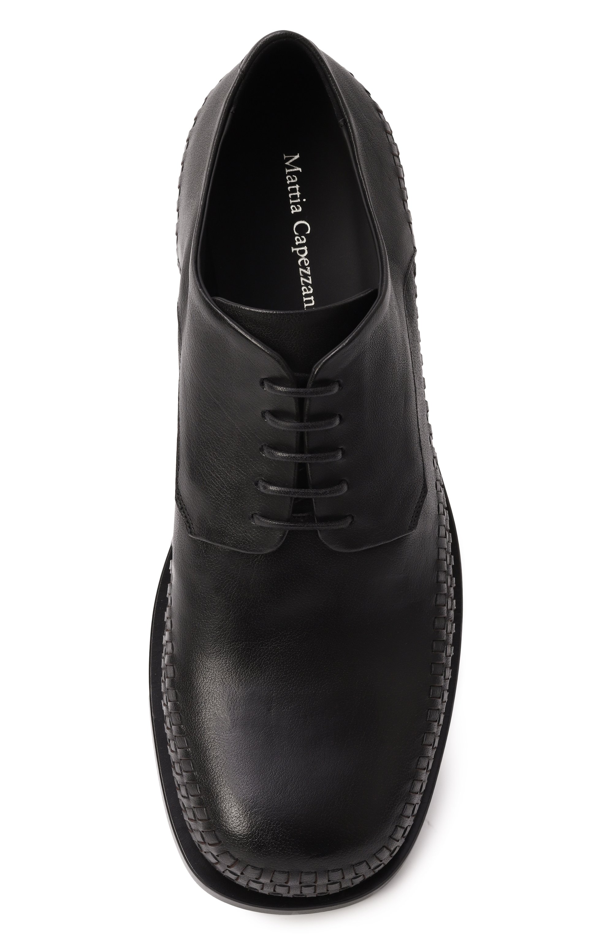 Кожаные дерби MATTIA CAPEZZANI, арт. M2455/INTRECCI0 PEPE, фото 6