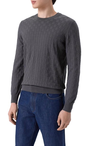 Хлопковый джемпер GRAN SASSO, арт. 57109/18040, фото 3