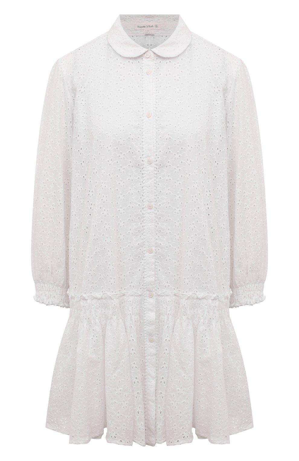 Хлопковое платье POUPETTE ST BARTH, арт. WTNR24N0WI0, фото 1