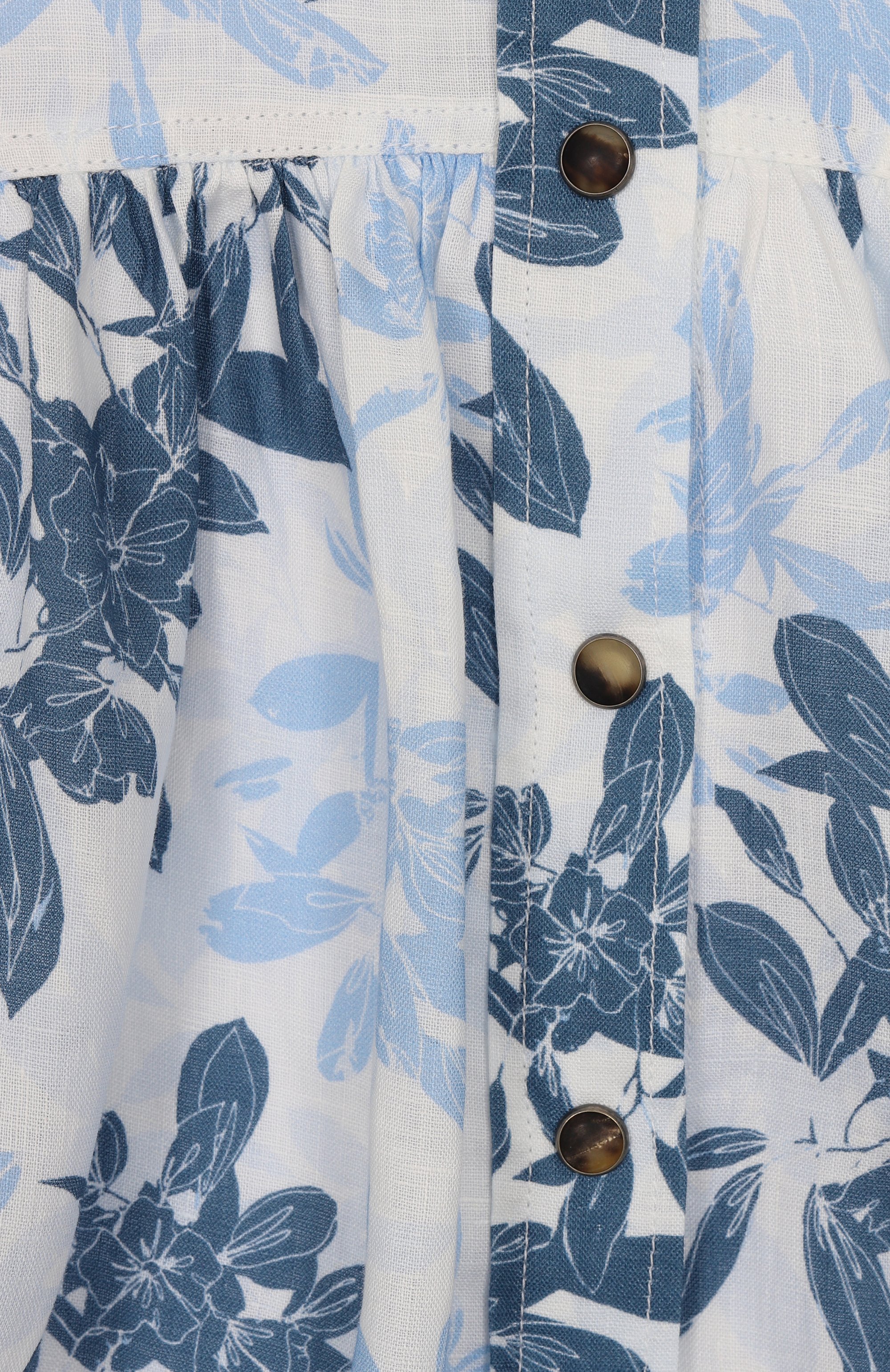 Льняное платье-рубашка BRUNELLO CUCINELLI, арт. B633SA403A, фото 3