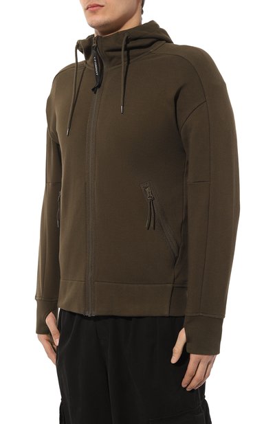 Хлопковая толстовка C.P. COMPANY, арт. 16CMSS082A005086W, фото 3