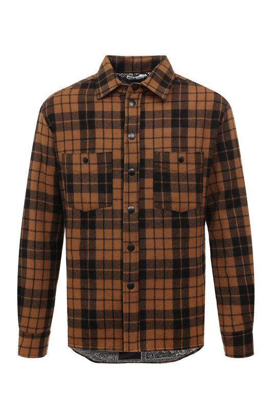 Рубашка из шерсти и кашемира Destin 18500₽