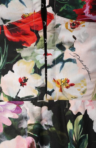 Хлопковое мини-платье DOLCE & GABBANA, арт. F6D3CT/HS5CY, фото 5