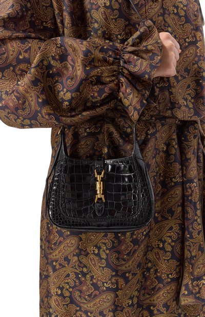 Сумка jackie 1961 mini из кожи аллигатора GUCCI, арт. 637091 EV40G, фото 2