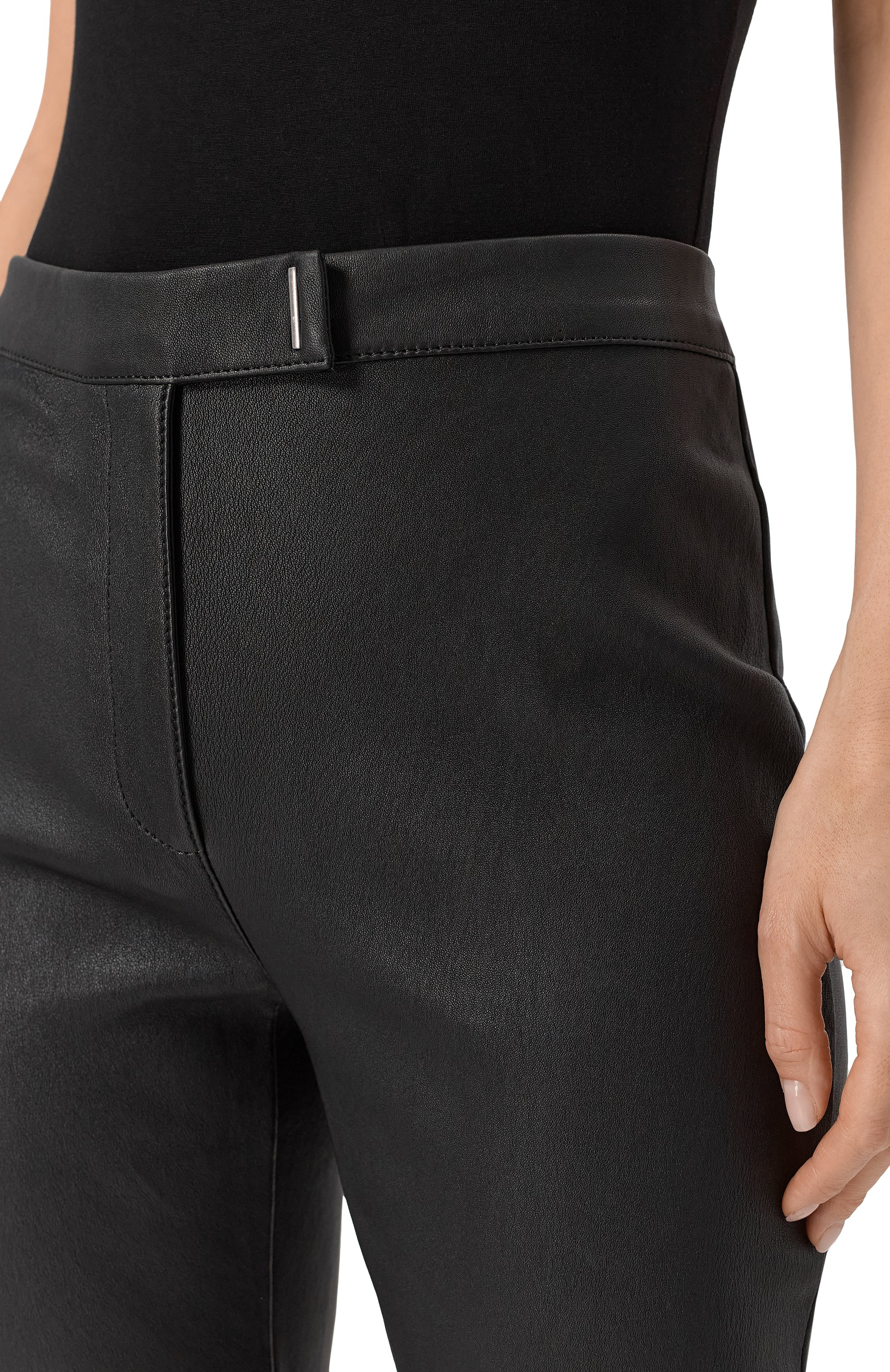 Кожаные легинсы BOSS, арт. 50541926, фото 5