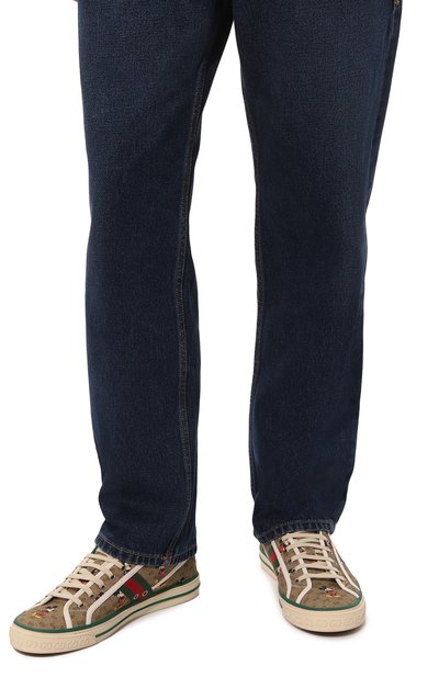 Текстильные кеды disney x gucci tennis 1977 GUCCI, арт. 606111 H0T10, фото 3