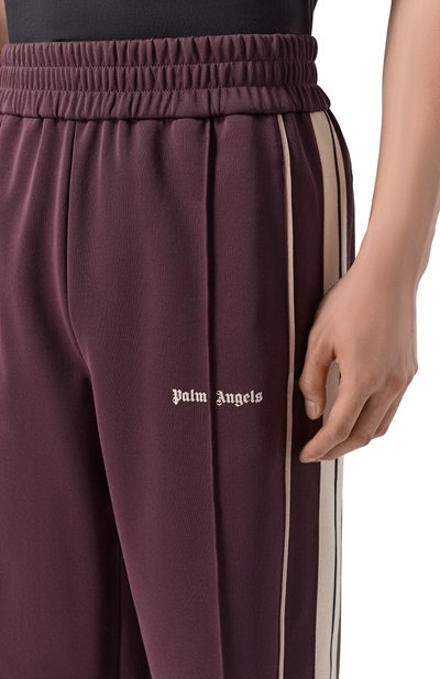 Брюки PALM ANGELS темно-коричневого цвета по цене 44700 руб., арт. PMCJ04JS26FAB001, фото 5 Брюки PALM ANGELS, арт. PMCJ04JS26FAB001, фото 5
