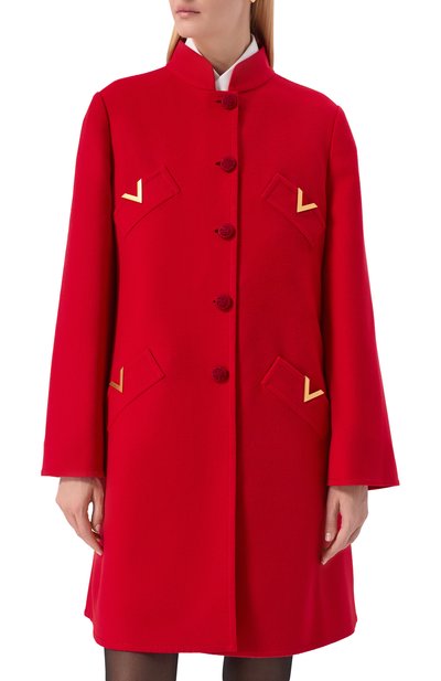 Пальто из шерсти и кашемира VALENTINO, арт. 7B3CA7T0/6JA, фото 3