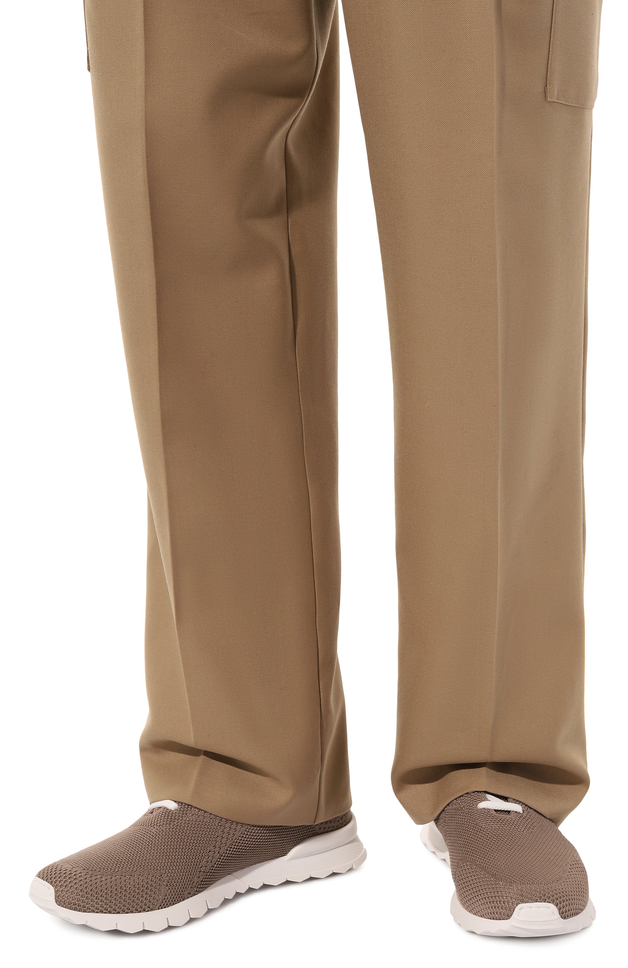 Текстильные кроссовки KITON, арт. USSFITSN0080935, фото 3