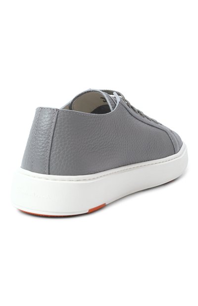 Кожаные кеды cleanic SANTONI, арт. MBCG21571BARCMMD, фото 5