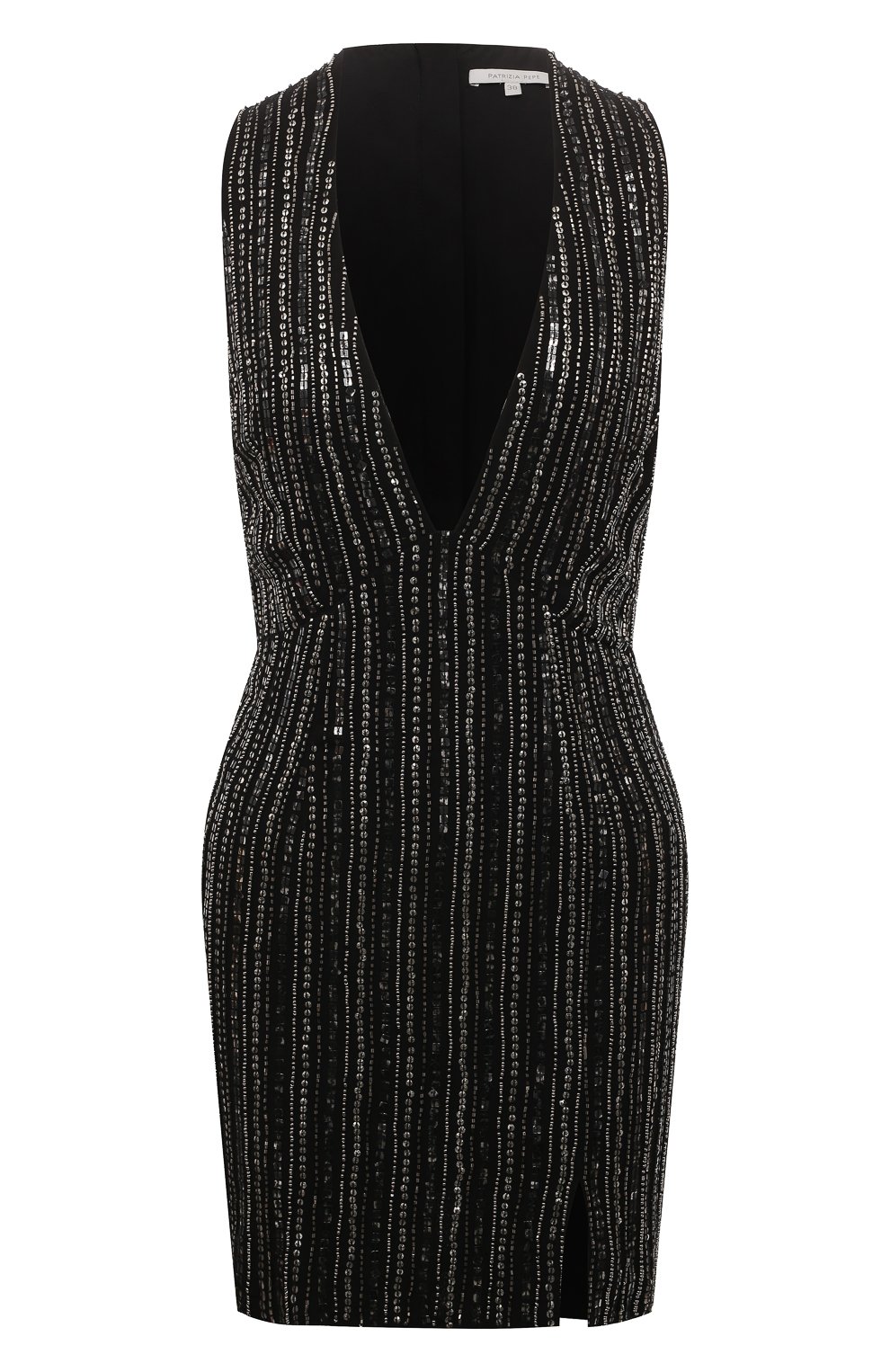 Платье с отделкой стразами и бисером PATRIZIA PEPE, арт. 8A1185_A309, фото 1