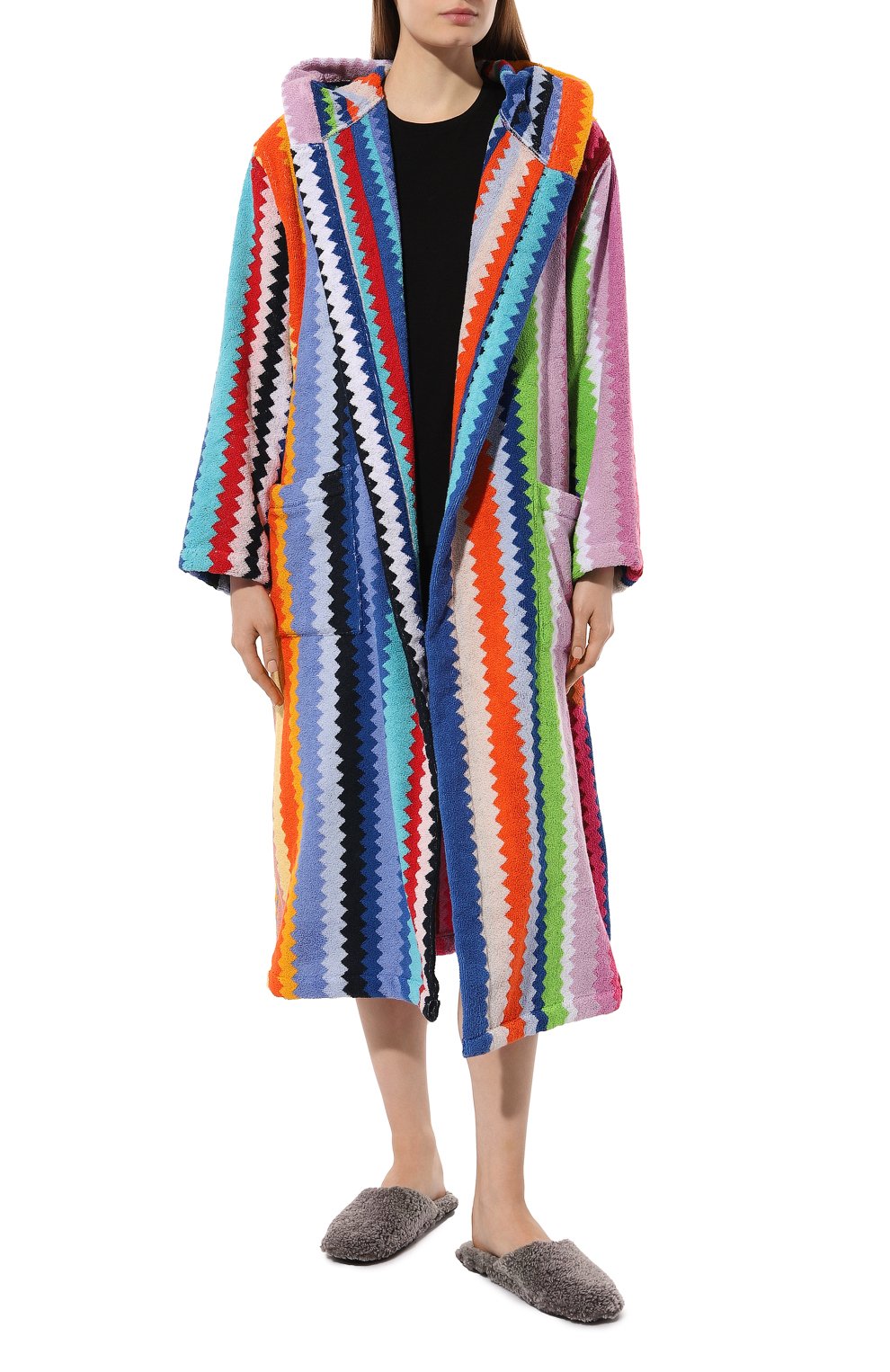 Хлопковый халат MISSONI, арт. 1C3AC99764/, фото 2