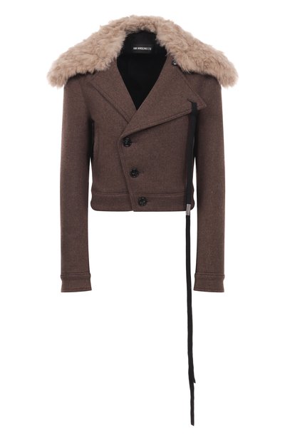 Женская шерстяная куртка ANN DEMEULEMEESTER, арт. B0013589/FA674