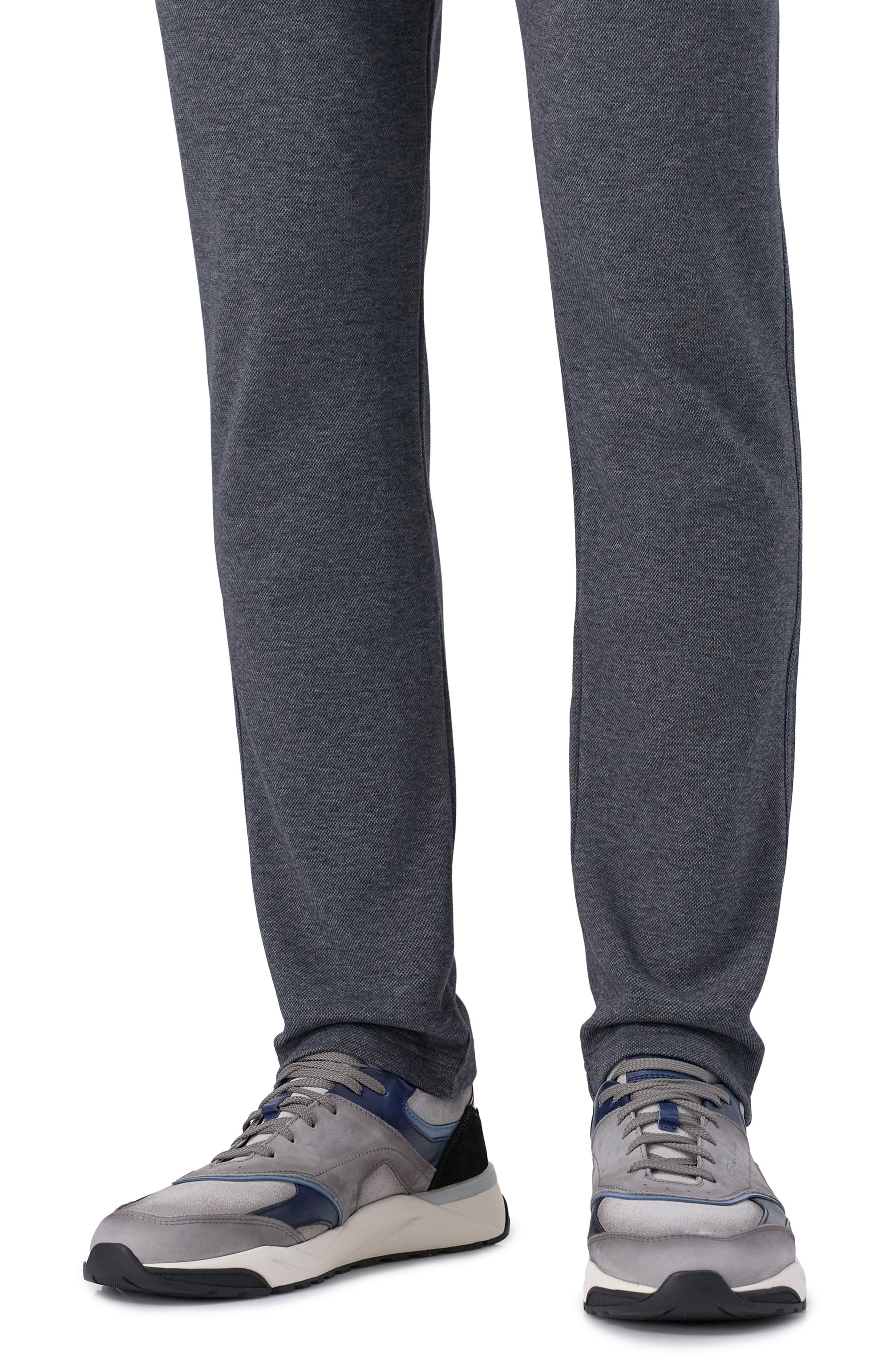 Кожаные кроссовки innova SANTONI, арт. MBIG22112BINGXUB, фото 3