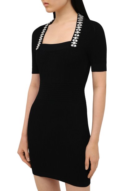 Платье из вискозы BALMAIN, арт. VF16152/K239, фото 3