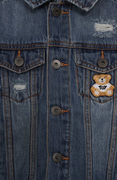 Джинсовая куртка MOSCHINO, арт. HUS057/L0E35/4-8, фото 3