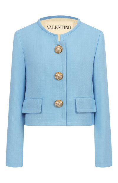 Женский жакет из вискозы VALENTINO, арт. 7B3CE4K0/98T